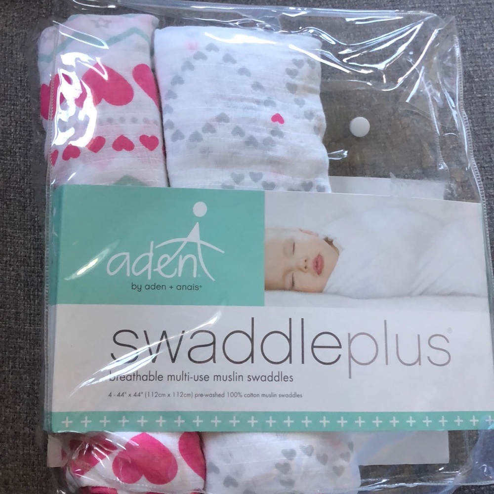 Aden and Anais muslin swaddle